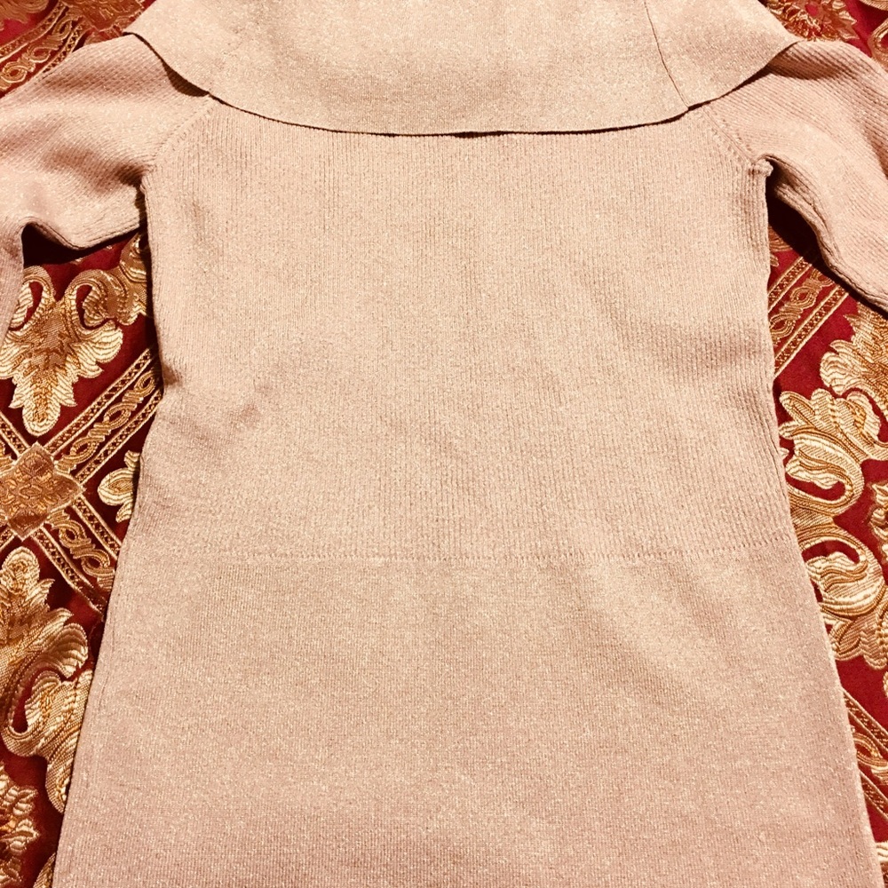 New York & Co. Pink Glitter Sweater - Picture 4 of 8